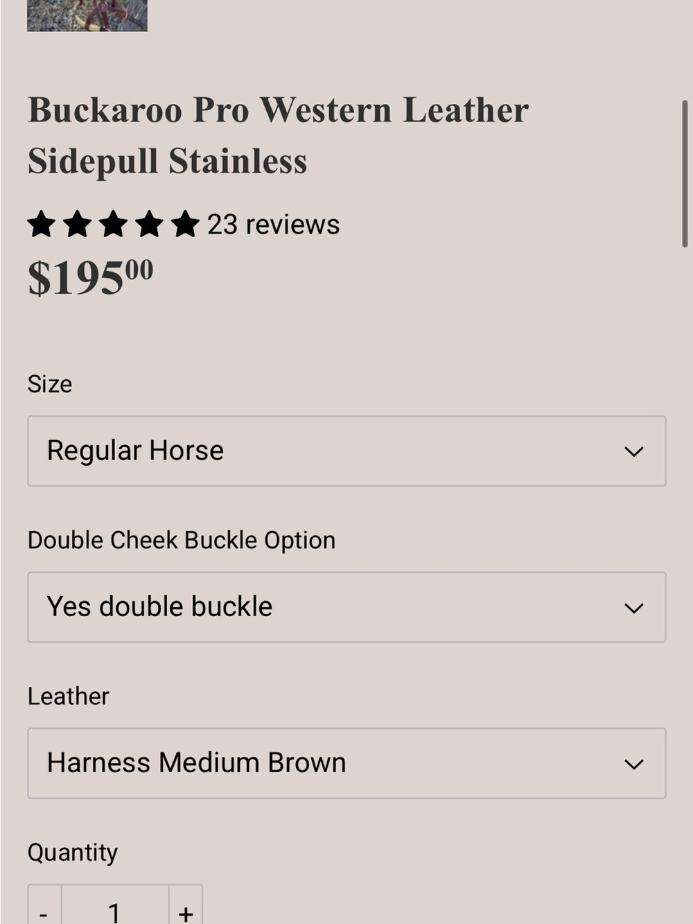 Buckaroo Leather Side Pull Bitless Bridle harness leather NWOT - Picture 2 of 8